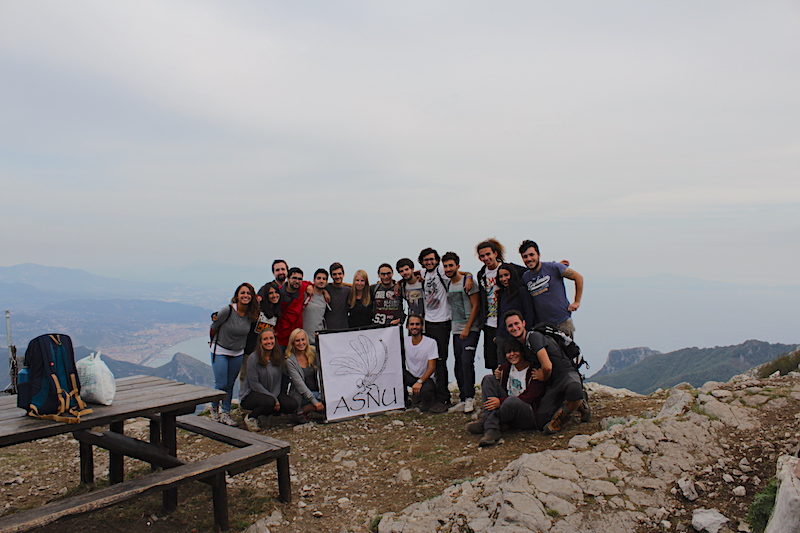 The hike to the Monte Finestra with the student association ASNU