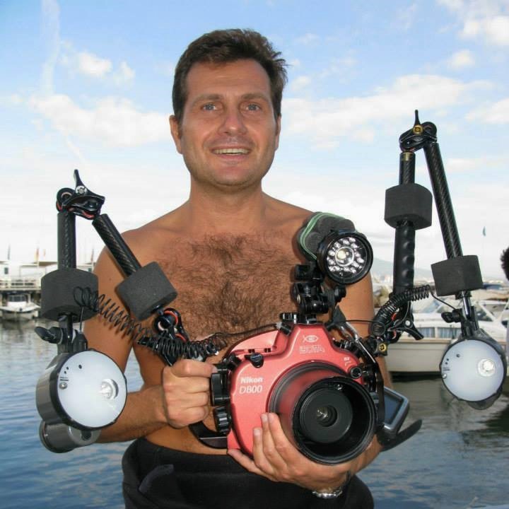 Il fotografo subacqueo Marco Gargiulo